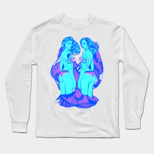 Blue Gemini Beauty Long Sleeve T-Shirt